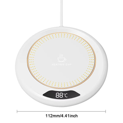 Coffee Mug Warmer 3 Temperature Setting Electric Coffee Warmer Heating Plate Portable Cup Warmer for Travel Office Desk Home Use